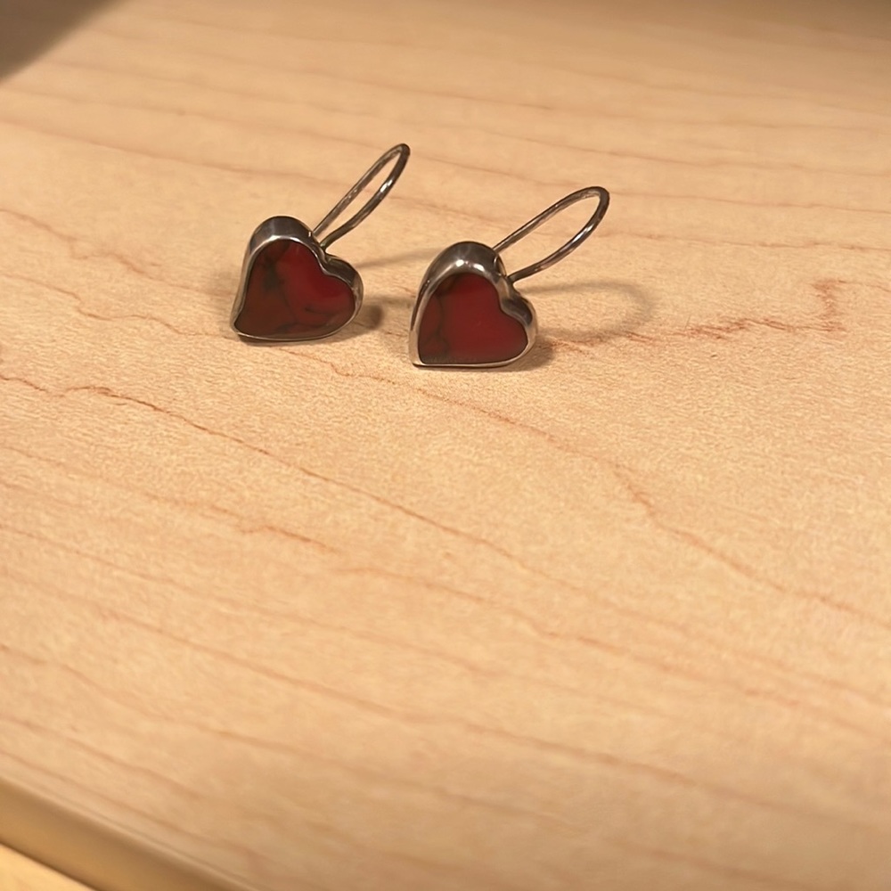Heart earrings